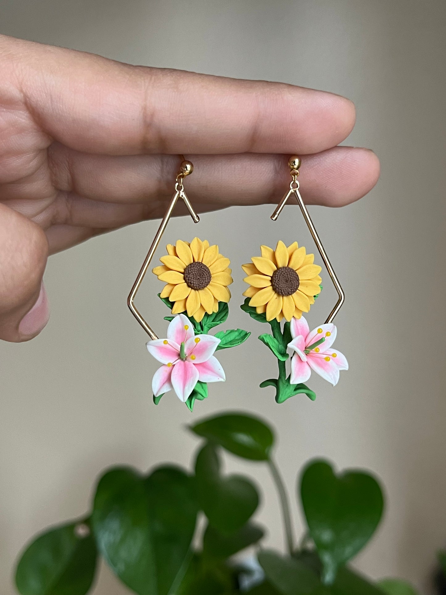 LILIES AND SUNFLOWERS