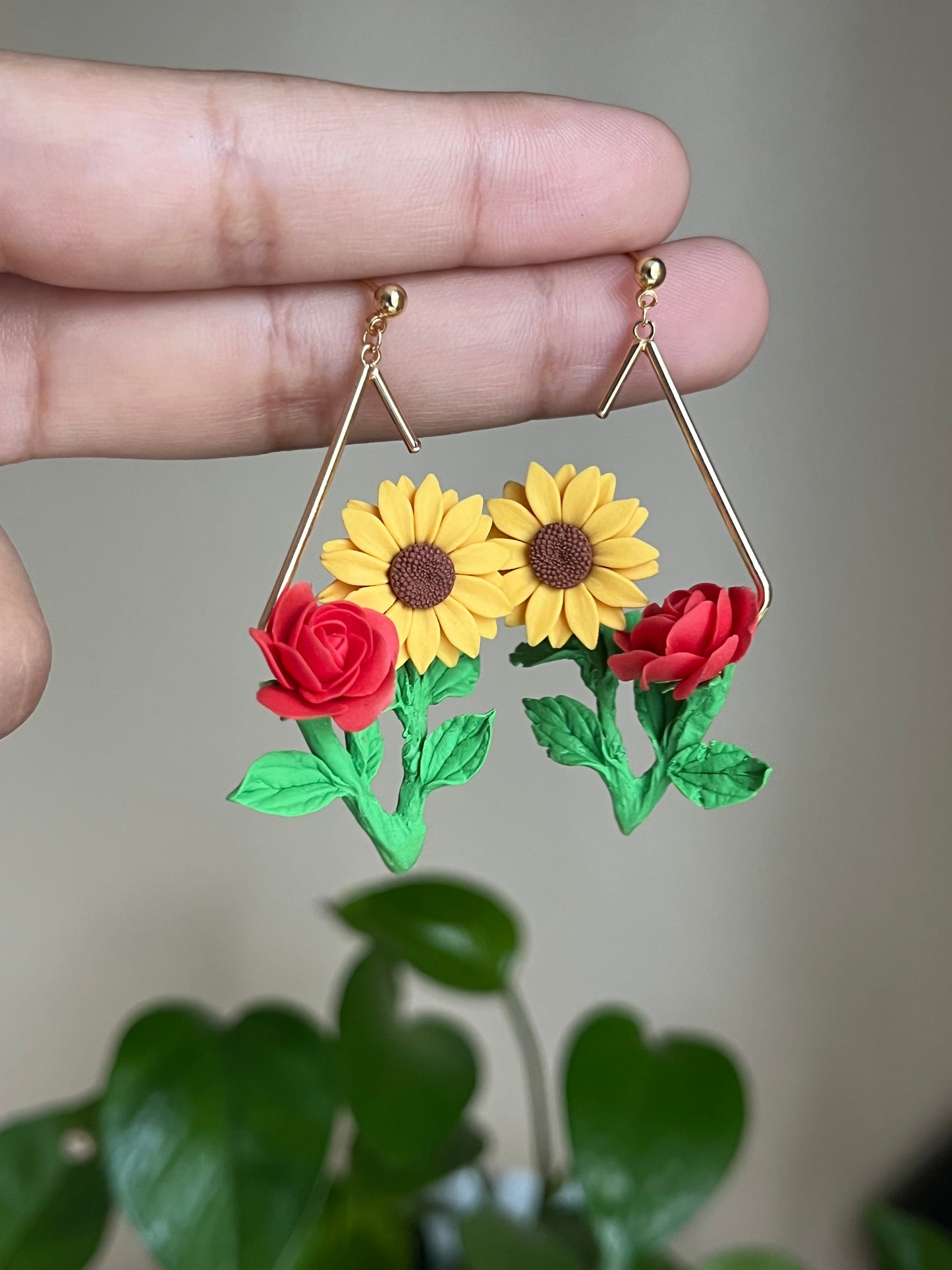 ROSE WITH SUNFLOWER