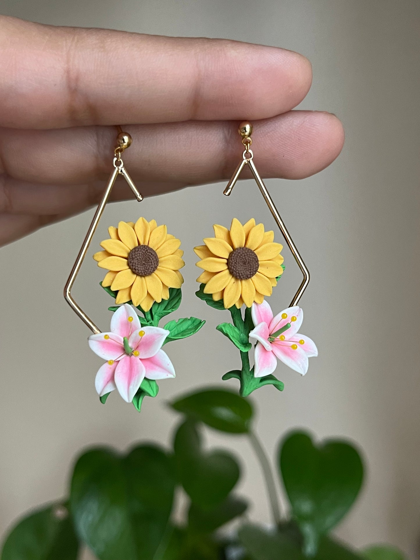 LILIES AND SUNFLOWERS
