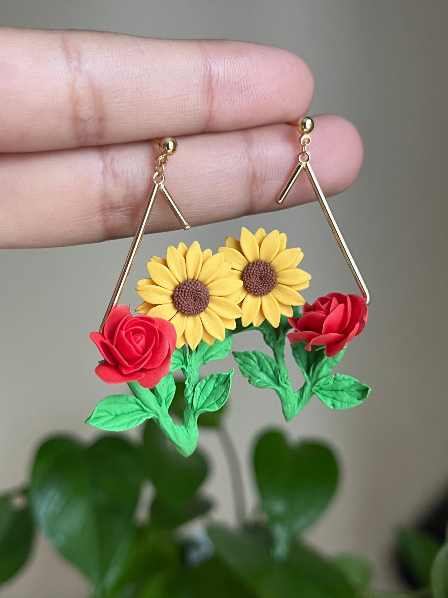 ROSE WITH SUNFLOWER