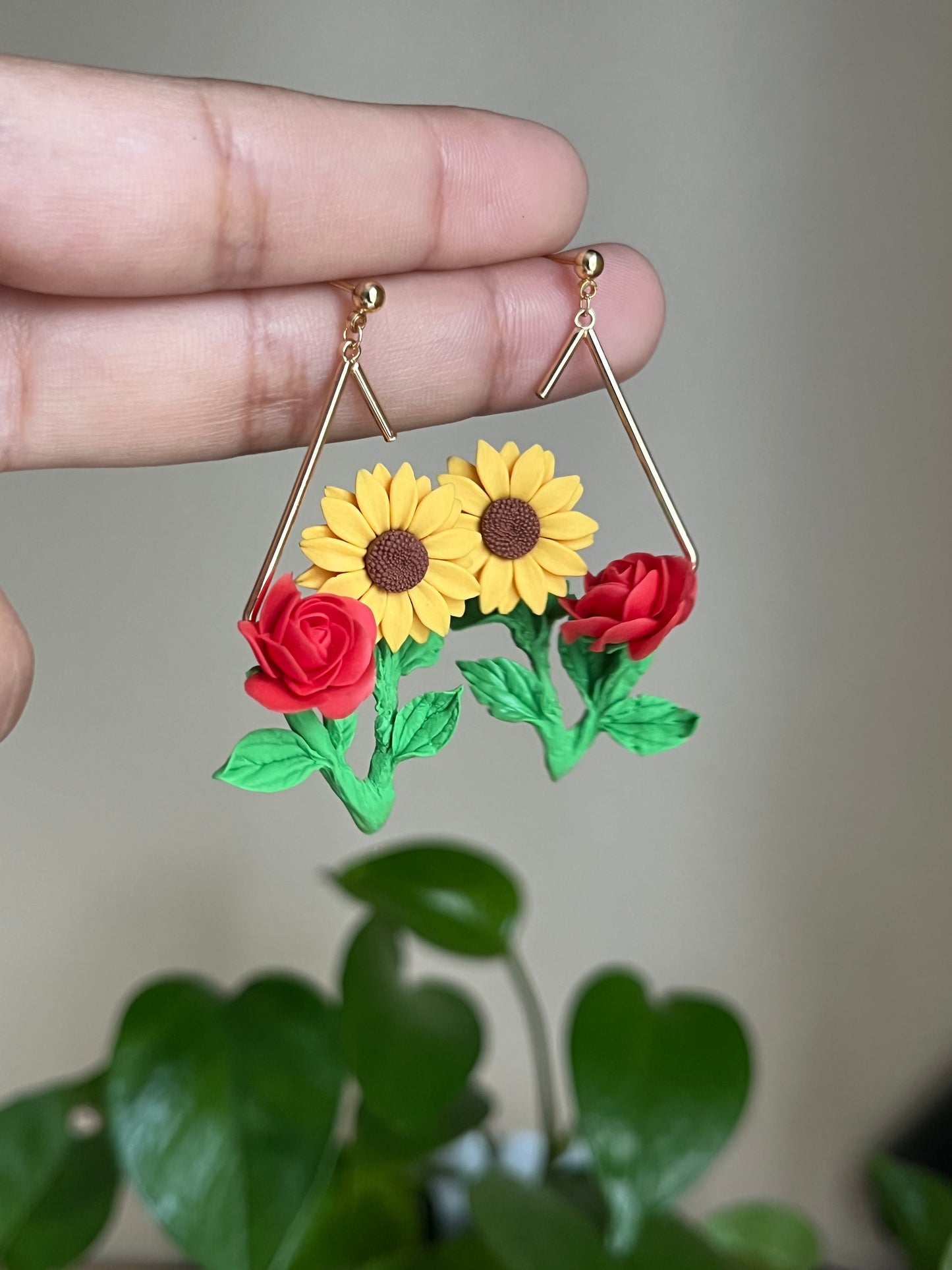 ROSE WITH SUNFLOWER