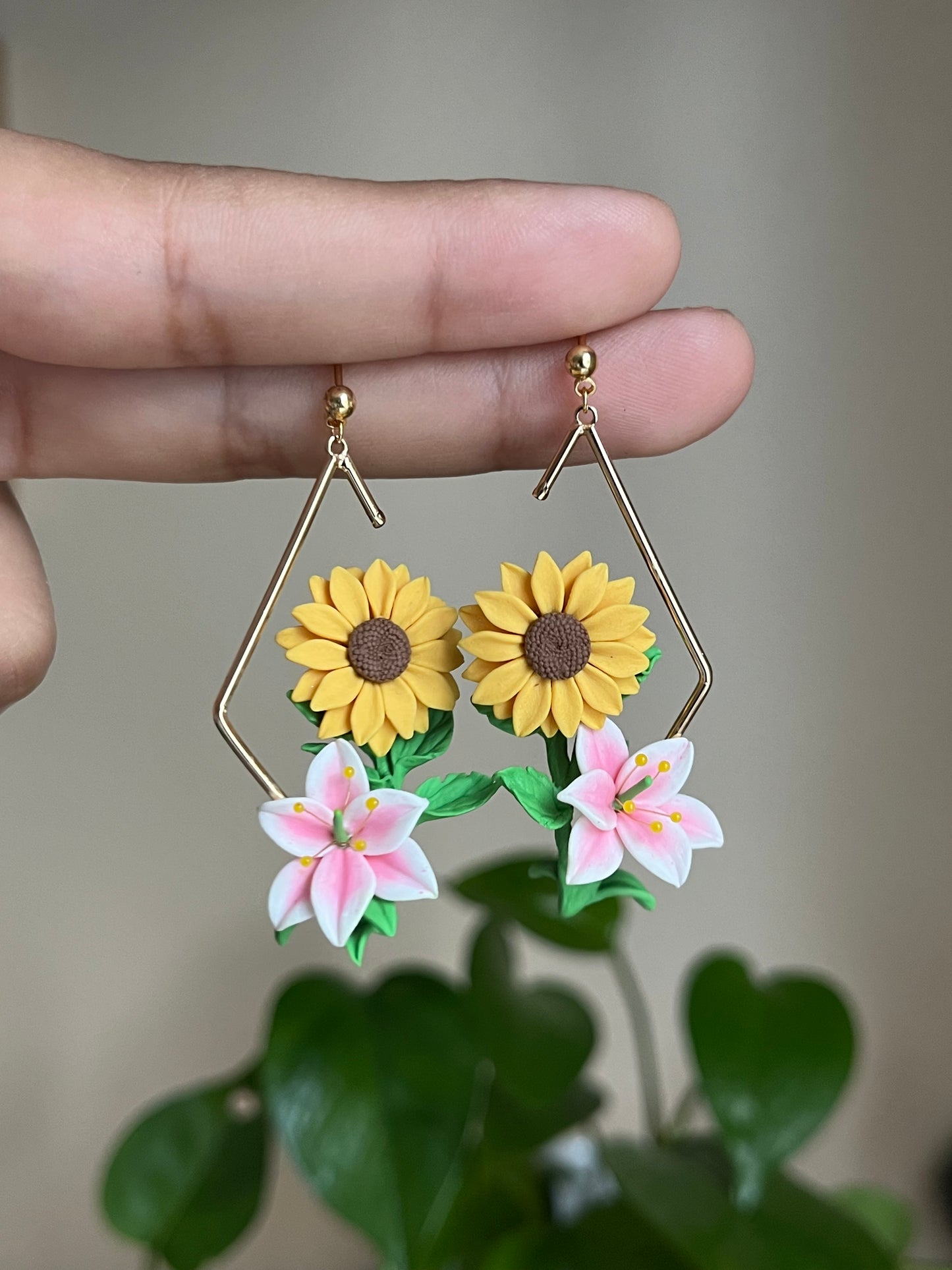LILIES AND SUNFLOWERS